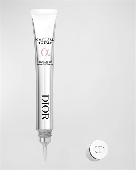 dior hyalushot wrinkle corrector|Capture Totale Hyalushot: Hyaluronic Acid Wrinkle.